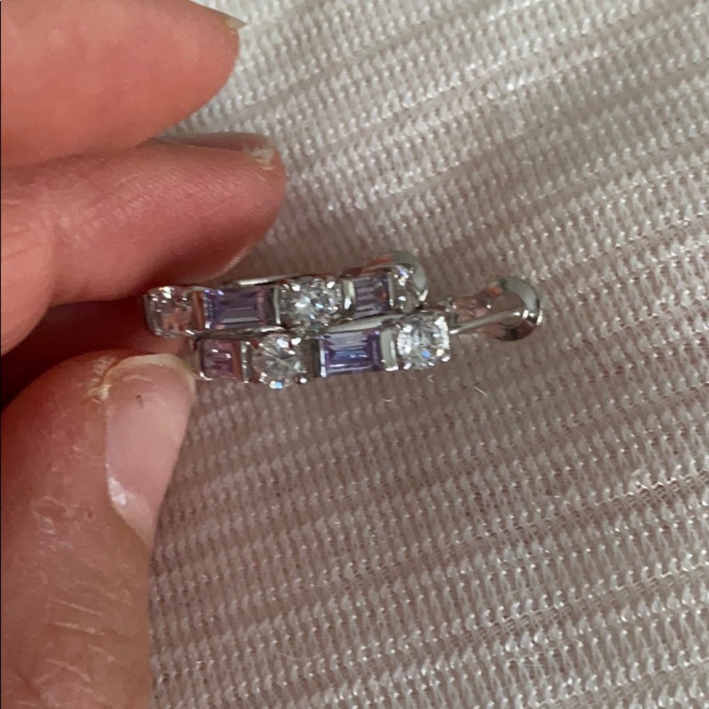 Hoops size dazzle errarings